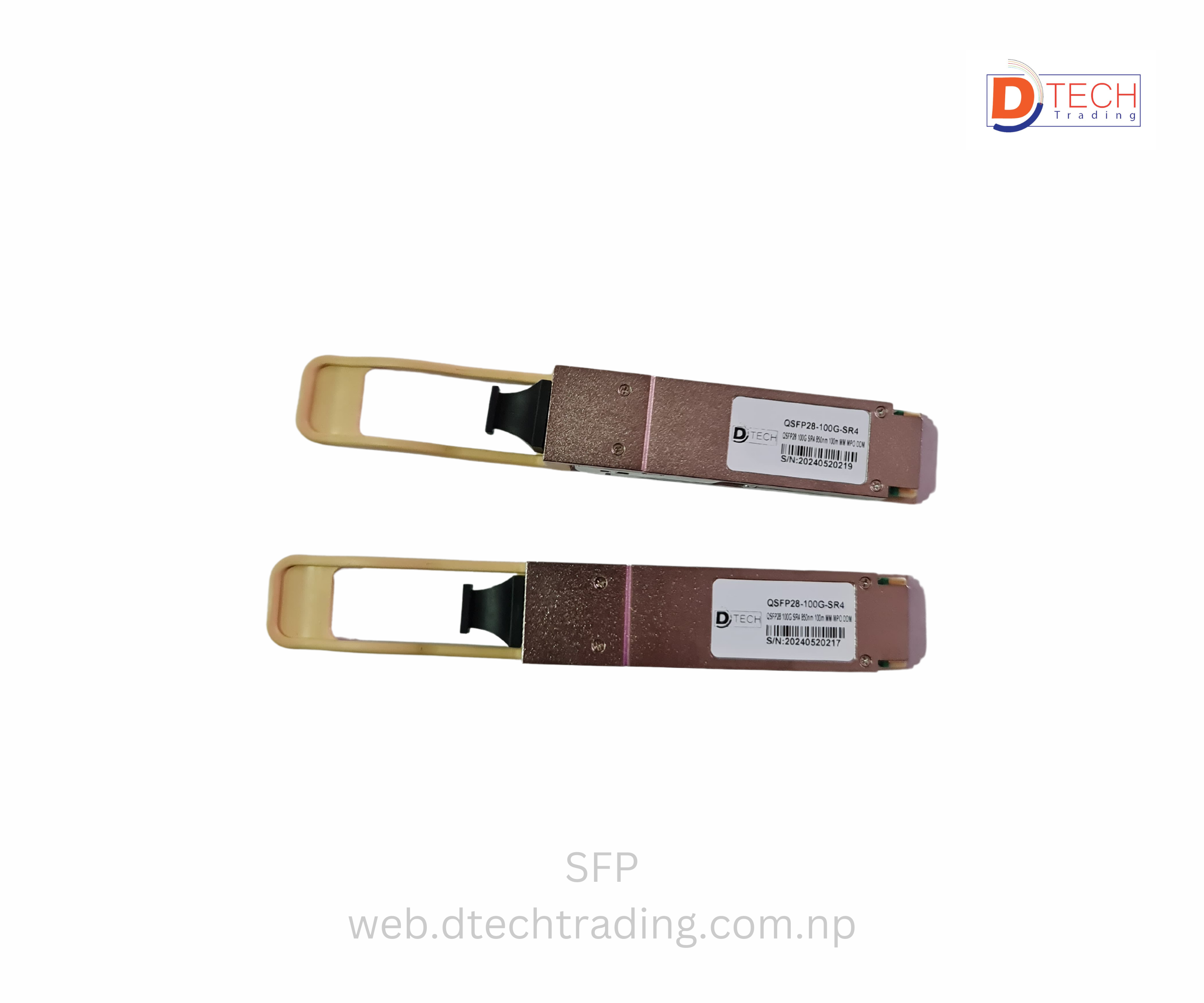 SFP 100G SR4 850nm 100Mtr QSFP28+